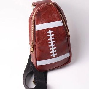 Football crossbody bag perfect for game day!!!